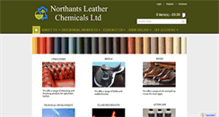 Desktop Screenshot of northantsleathers.com